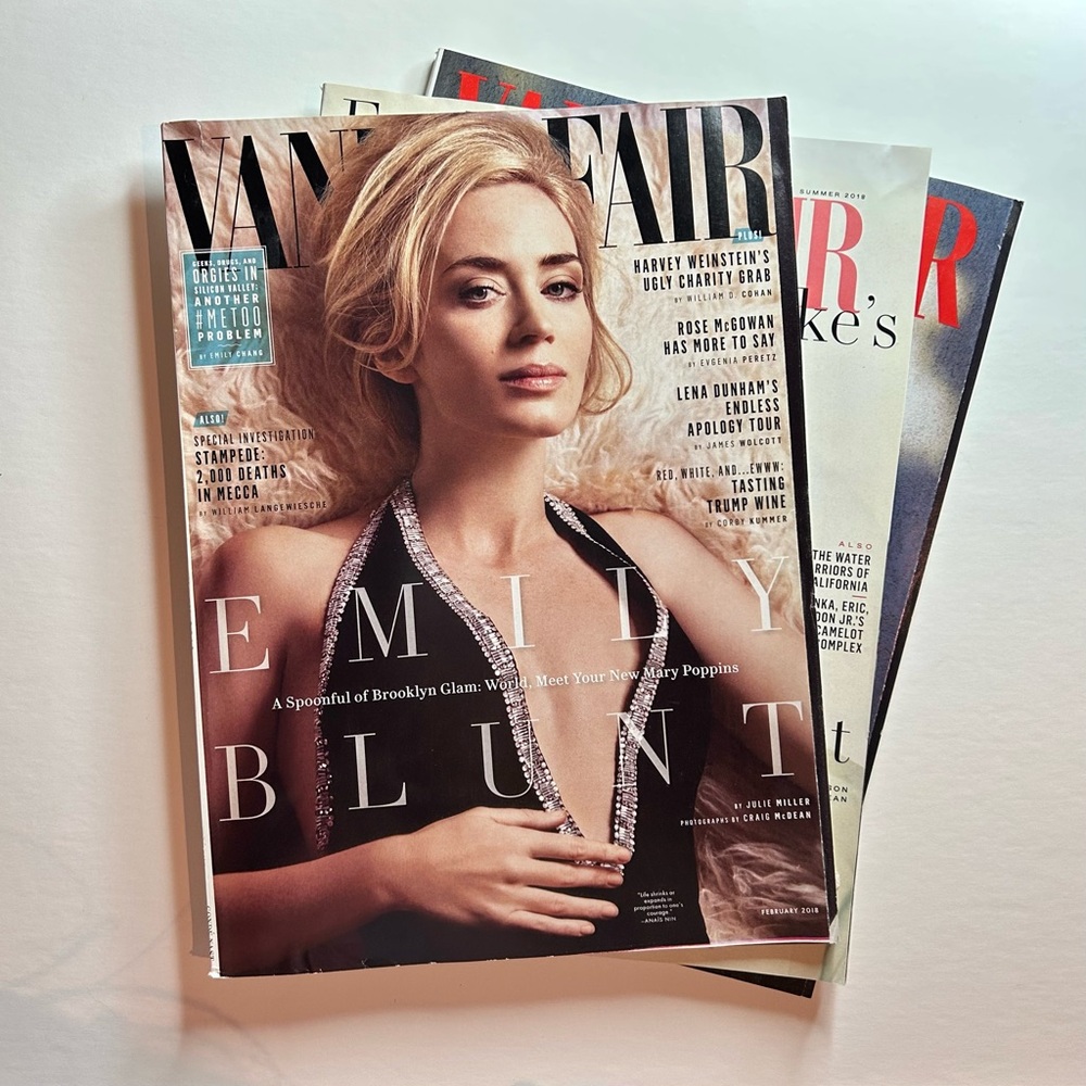 🎩Vanity Fair Magazines